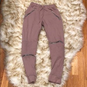 Cute mauve missguided joggers